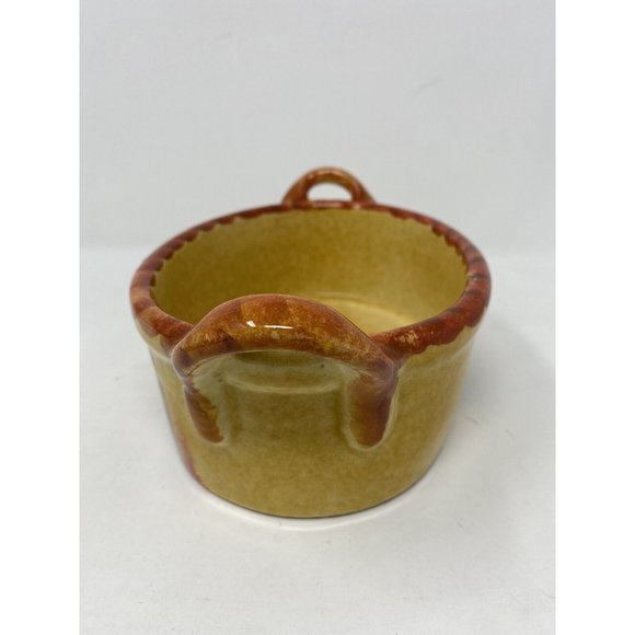 Italica Ars Pottery Italy Hand Painted Oval Casserole Dish Tuscany Scene - Picture 3 of 7